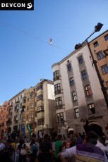 Slackliner Christian Waldner, DEVCON 5